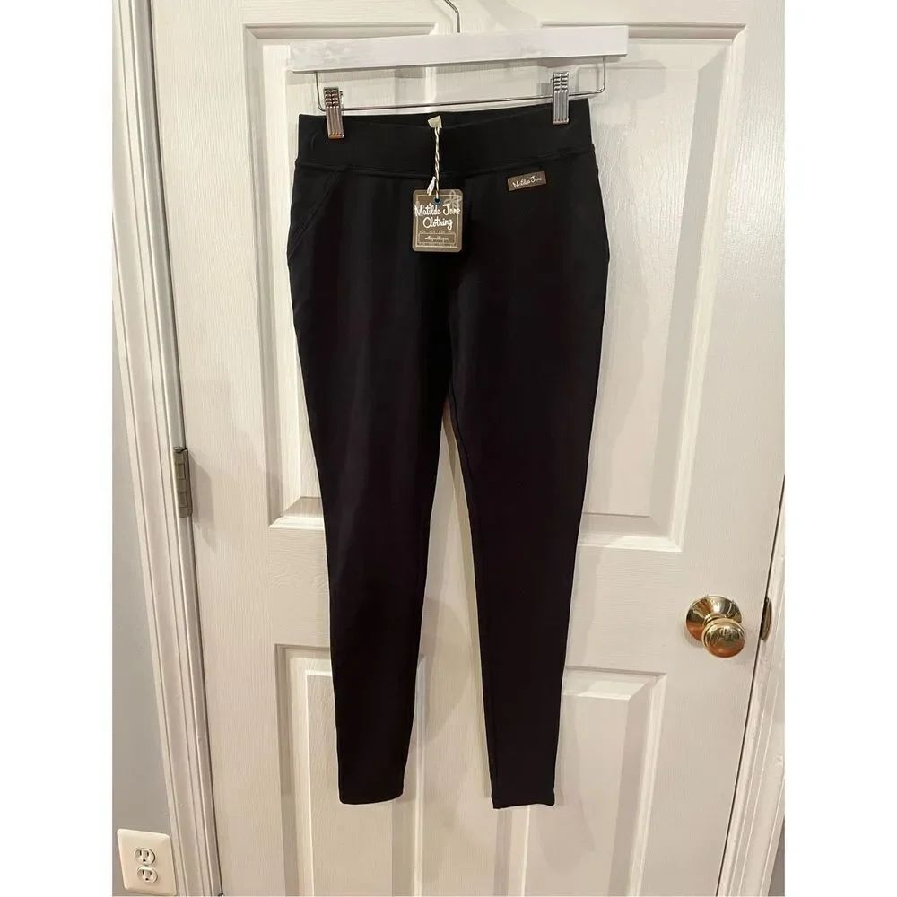 Matilda Jane Black Leggings sz S NWT